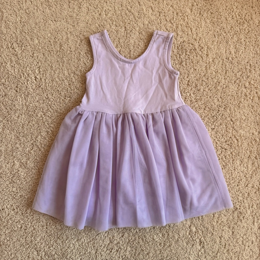 Hanna Andersson Lavender Tulle Twirl Dress